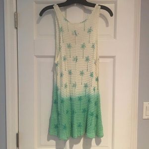 Vintage Havana Summer Green Knit Tank main image 0